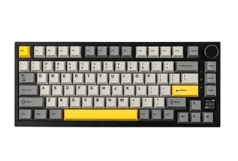 Mechanická klávesnica Ajazz AK820 Pro Black and Yellow
