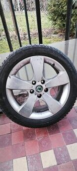 Predam alu disky original skoda 5x112R17