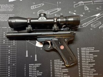 Ruger Mark III Target .22 LR + Bushnell Elite 3500 2–6×32