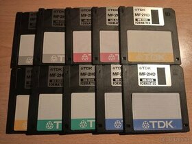 Predám diskety TDK MF-2HD formátované - 1