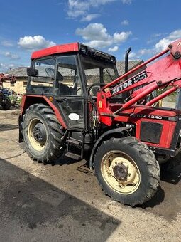 Predám Zetor 4340 s čelným nakladačom