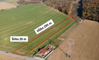 Trenčianske Bohuslavice - 5.850 m2 REKREAČNÝ pozemok