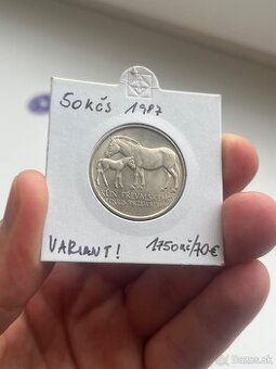 50 kcs Kun Prevalskeho 1987 - variant - 1