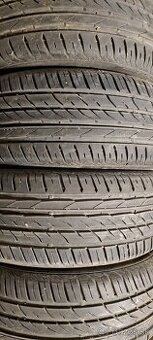 Predám 4ks jazdené letné 215/55r17-98Y Matador