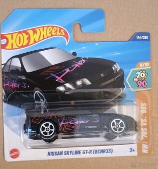 Hot Wheels Nissan Skyline GT-R R33 – zberateľský model