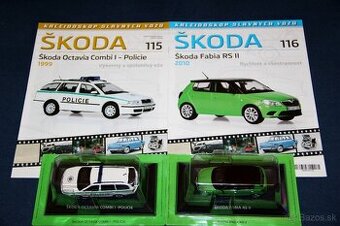 Škoda Kaleidoskop slávnych vozidiel DeAgostini 1:43