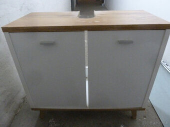 Skrinka pod umývadlo + otváracia lavička