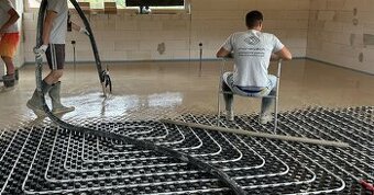 Betónové podlahy Priemyselné podlahy, Anhydritové podlahy