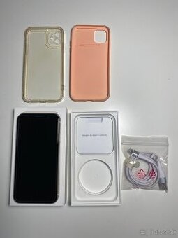 iPhone 11 White, batéria 87%