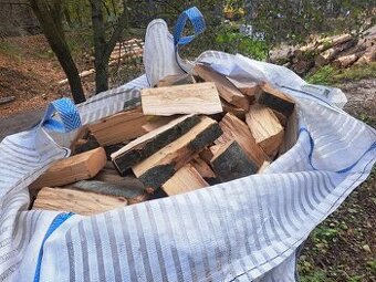 SUCHÉ palivové drevo / Odrezky v Big Bagu (Buk, Smrek) – Ihn