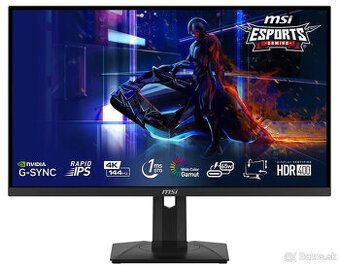 27" MSI MAG 274UPF - IPS, 4K, 3840 × 2160 (16:9), 144 Hz