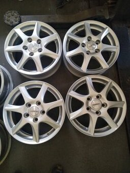 Alu 5 x 114,3 R 15 DEZENT + celoročné pneu. - 1