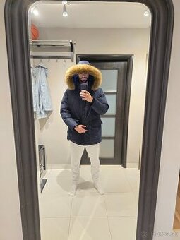 Perová pánska bunda Tommy Hilfiger nenosená 50% dole - 1