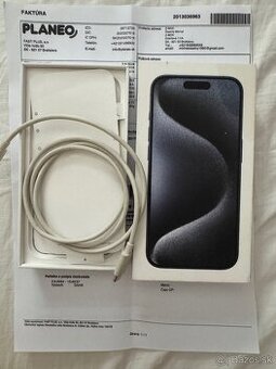 Apple Iphone 15 PRO 128 GB, so zárukou 8/2026