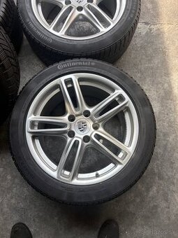19-stky 5x130 originál Porsche + zimne pneu