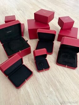 Cartier krabičky a tašky