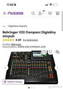 Berhinger x32 producer