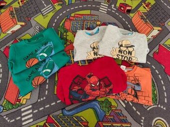 Chlapčenské mikiny veľkosť 104