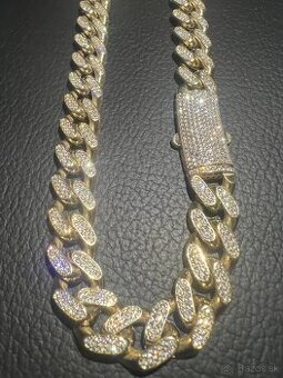 Luxusná zlatá retiazka, reťaz Monaco - Pancier