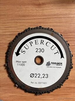 Reťazový kotúč na drevo