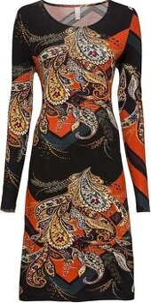 Džersejové šaty vzorované  NOVÉ