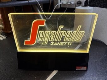 svietiaca reklamná tabuľa Segafredo Zanetti