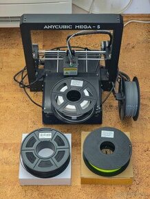 Anycubic Mega-S 3D tlačiareň + filamenty