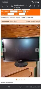 Predam LCD monitor ASUS