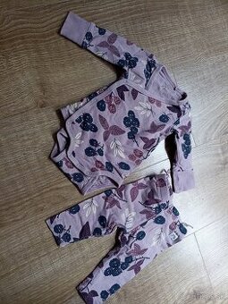Newborn set legíny a body Lindex