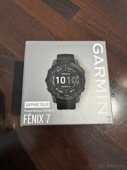 Garmin Fenix 7 Sapphire Solar Carbon