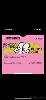 E- ticket Pohoda 2025