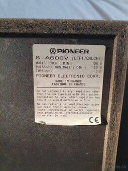 Reprobedne Pioneer S-A600V