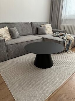 Dizajnovy konferenčný stôl / stolik - KAVE HOME priemer 80cm