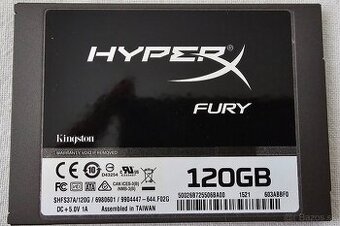 SSD Kingston HyperX Fury 120GB 2.5"