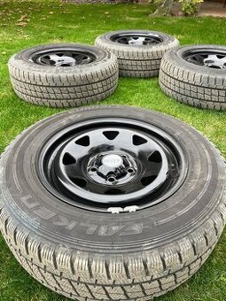 Predam Disky Dotz Dakar dark 4x4 7x16 + pneu Falklen Euroall