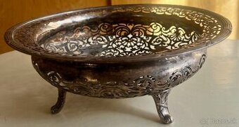 strieborná miska Anglicko, velmi stará