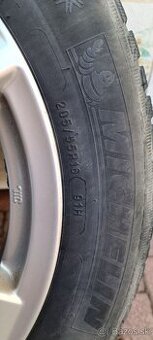 isky original VW so zimnym pneu 6 alcov Michelin