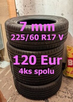 225/60 R17 V -Letne SUV pneu Continental