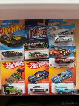 Hot Wheels modely auticok