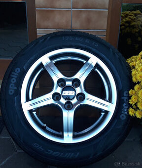 alu R15 5x110, Opel Astra, (+pneu 195/60, takmer NOVÉ)