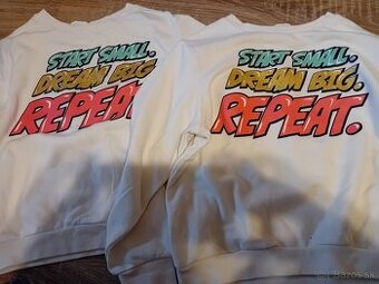 Mikiny dievčenské HandM veľ. 110/116