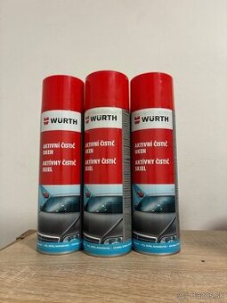 Čističe na okná s aktivnou penou Wurth 500ml 3x