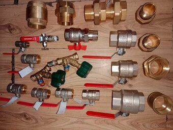 Mosadzné ventily DN 50.DN40,DN25