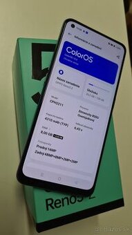 Oppo reno5 Z dual sim 8gb/128gb