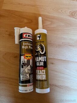 Predám rôzne tmely ,silikóny ,lepidlá