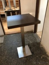 Jedálenský stôl hnedý 60x60cm - 1