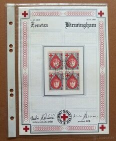Známky SR , nálepný list NL 021, Červený kríž. - 1
