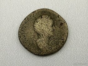 Rímska minca Faustina Senior