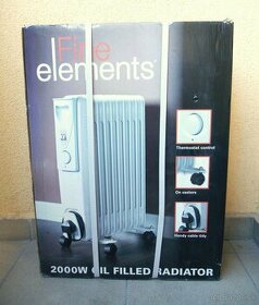 elektrický olejový radiátor Fine elements