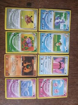 Pokemon karty staré set 3